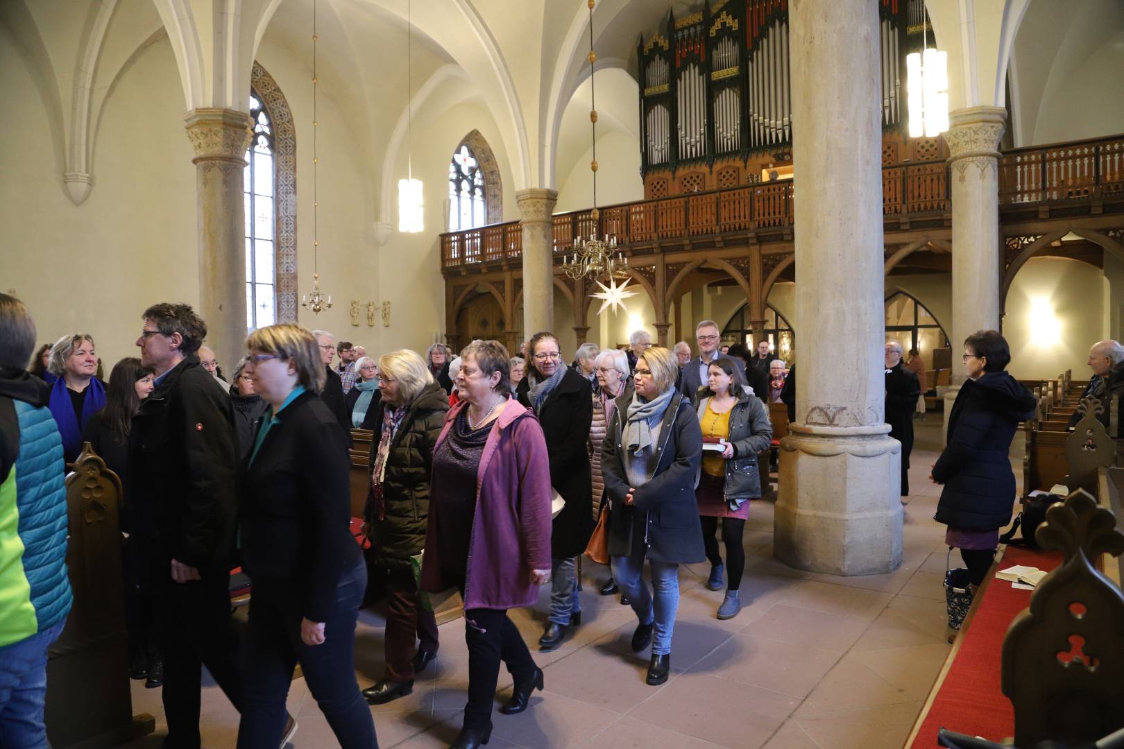 Einführung von Petra Woscholski als Prädikantin und Stefan Heinicke als Lektor in Gronau