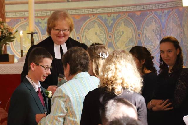 Bericht über die Konfirmation in der St. Franziskuskirche