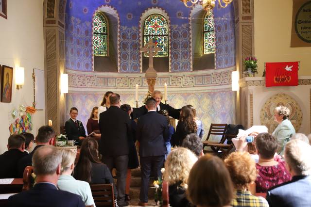 Bericht über die Konfirmation in der St. Franziskuskirche