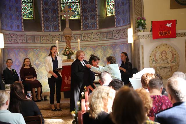 Bericht über die Konfirmation in der St. Franziskuskirche