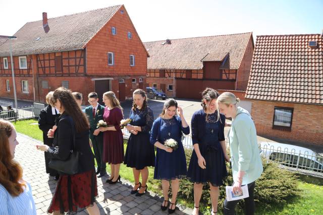 Bericht über die Konfirmation in der St. Franziskuskirche