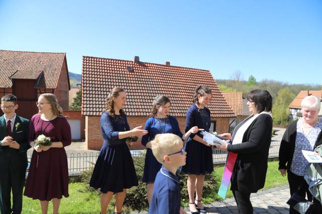 Bericht über die Konfirmation in der St. Franziskuskirche