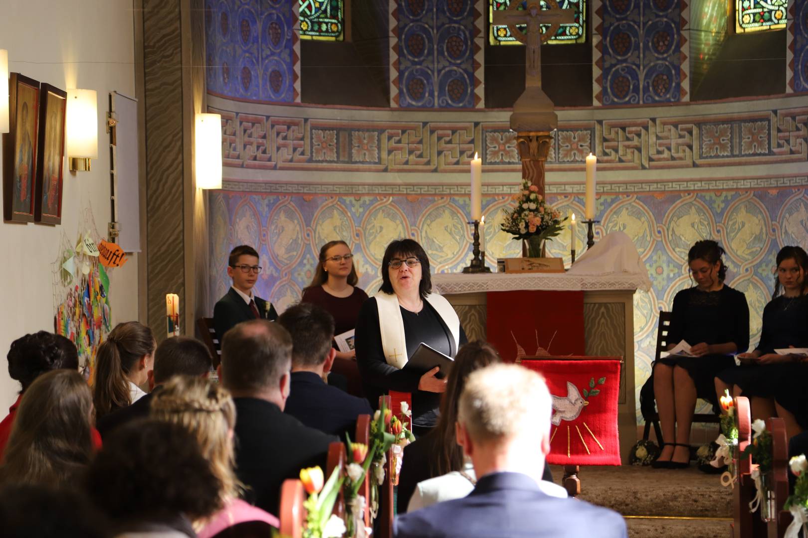 Bericht über die Konfirmation in der St. Franziskuskirche