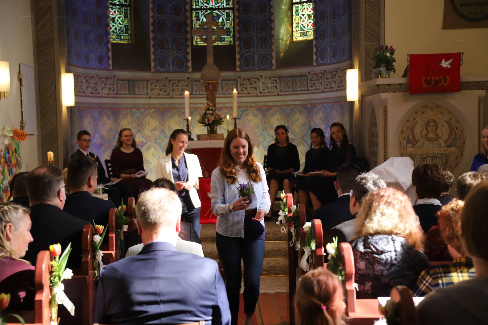 Bericht über die Konfirmation in der St. Franziskuskirche