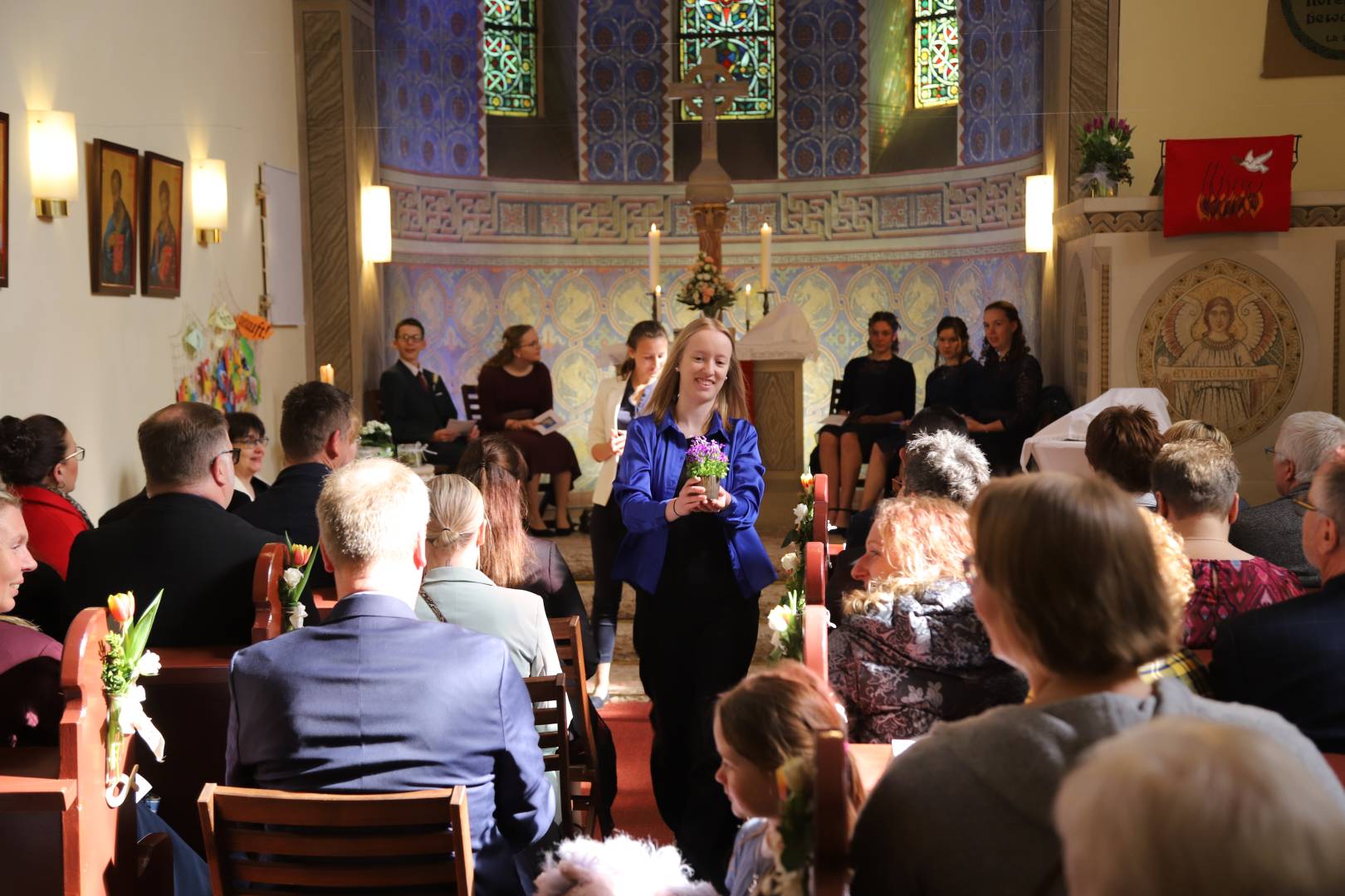 Bericht über die Konfirmation in der St. Franziskuskirche