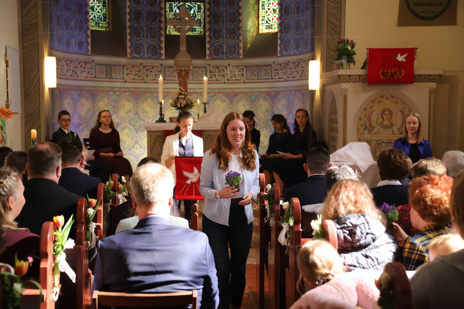 Bericht über die Konfirmation in der St. Franziskuskirche