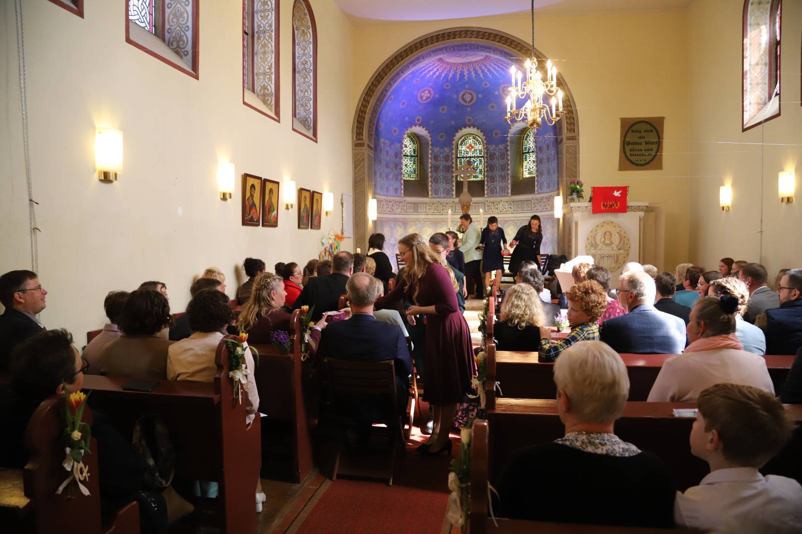 Bericht über die Konfirmation in der St. Franziskuskirche