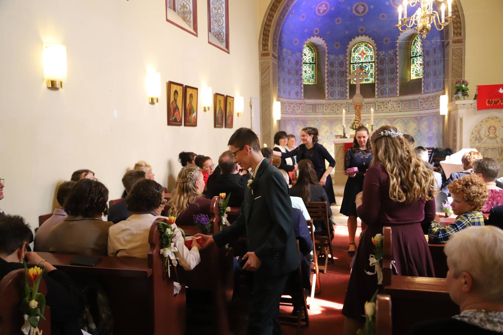 Bericht über die Konfirmation in der St. Franziskuskirche