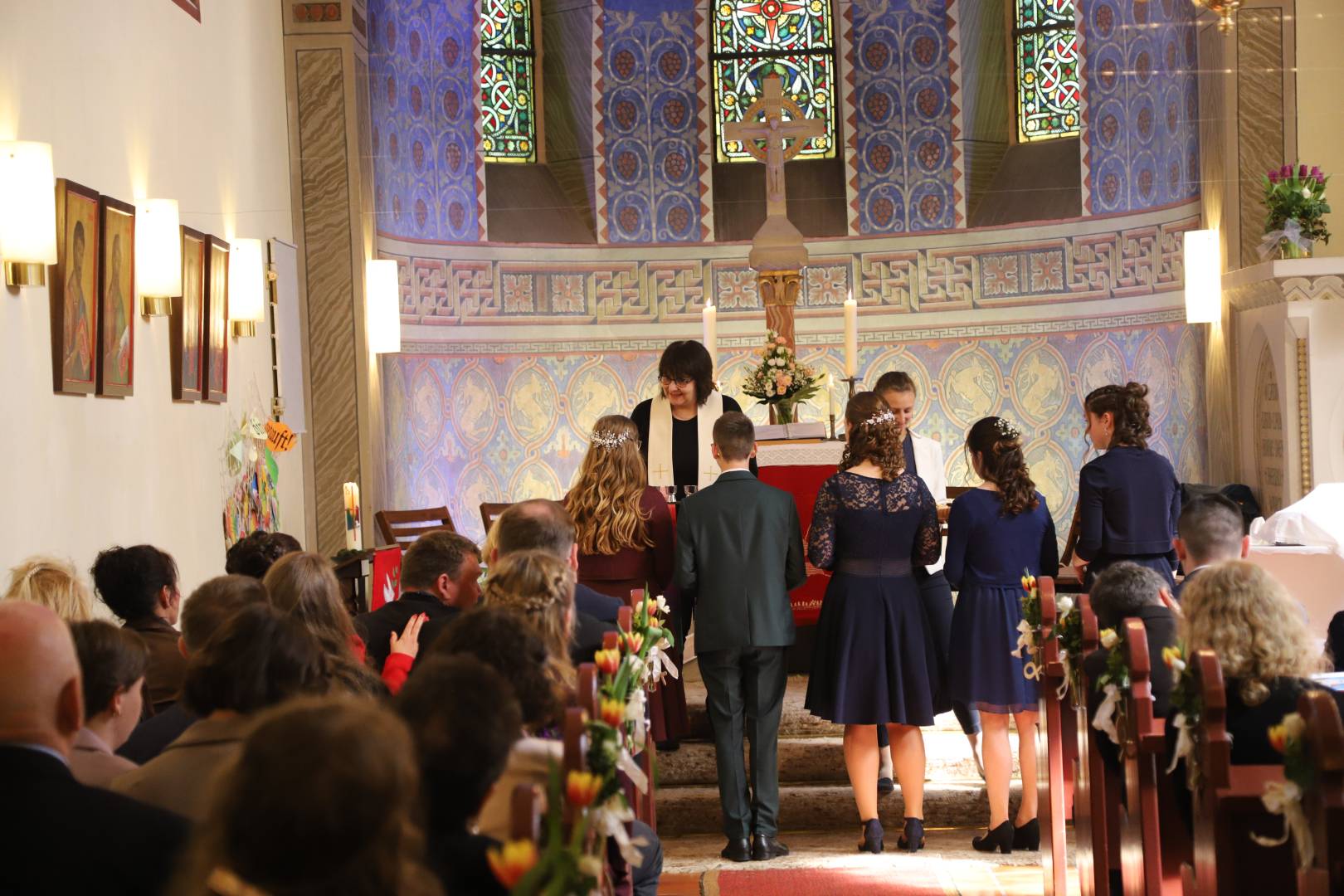 Bericht über die Konfirmation in der St. Franziskuskirche