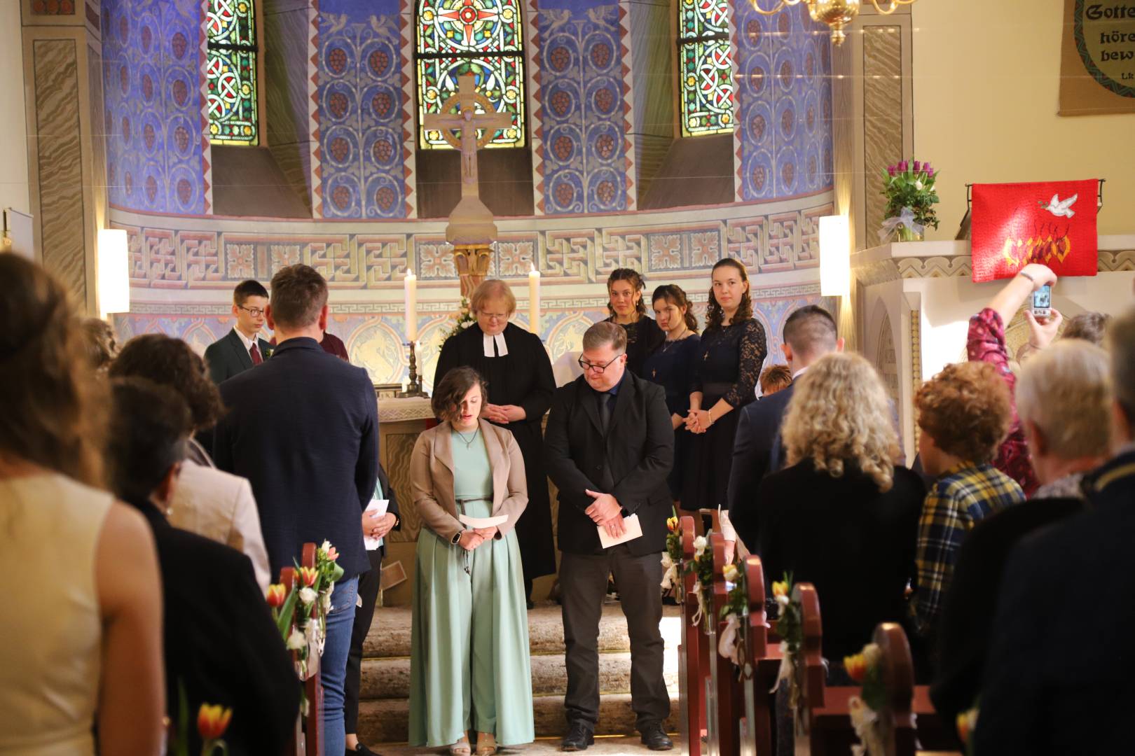 Bericht über die Konfirmation in der St. Franziskuskirche