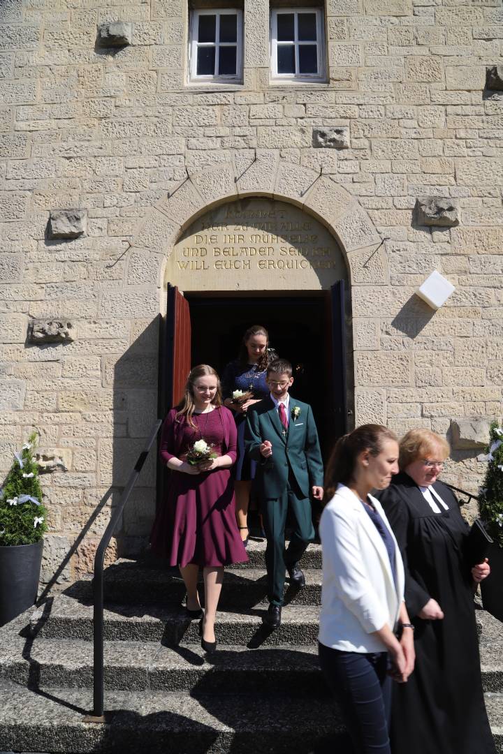 Bericht über die Konfirmation in der St. Franziskuskirche