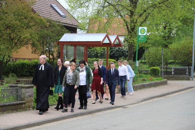 Bericht über die Konfirmation in Weenzen