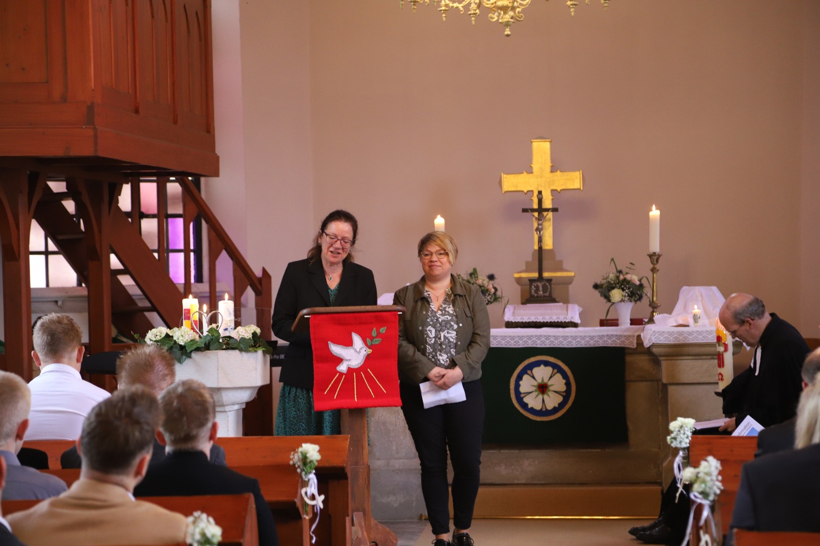 Küsterin der St. Maternuskapelle Frau Siedenburg in den Ruhestand verabschiedet