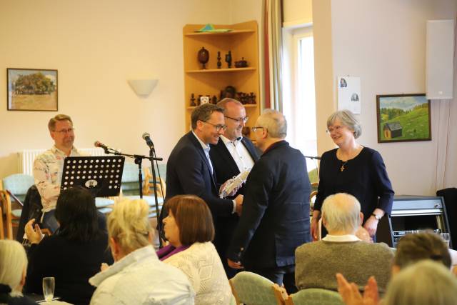 Verabschiedung von Pastorenehepaar Susanne und Wolfgang Richter in Gronau