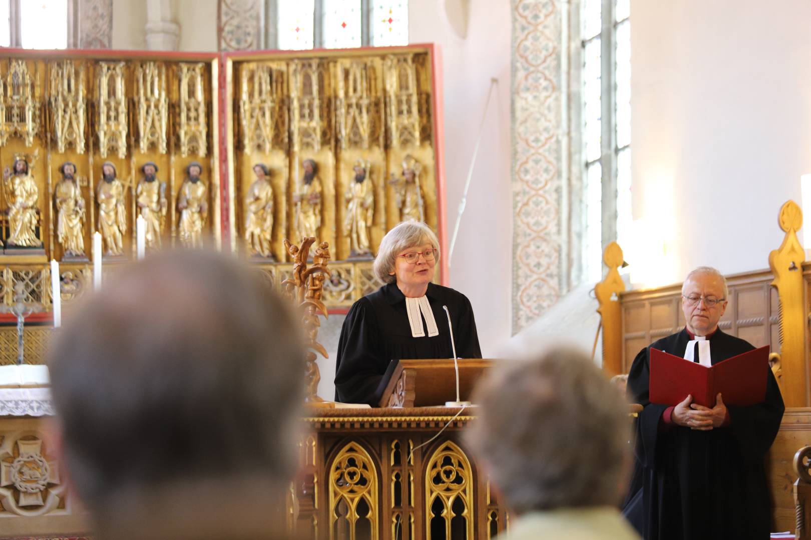 Verabschiedung von Pastorenehepaar Susanne und Wolfgang Richter in Gronau