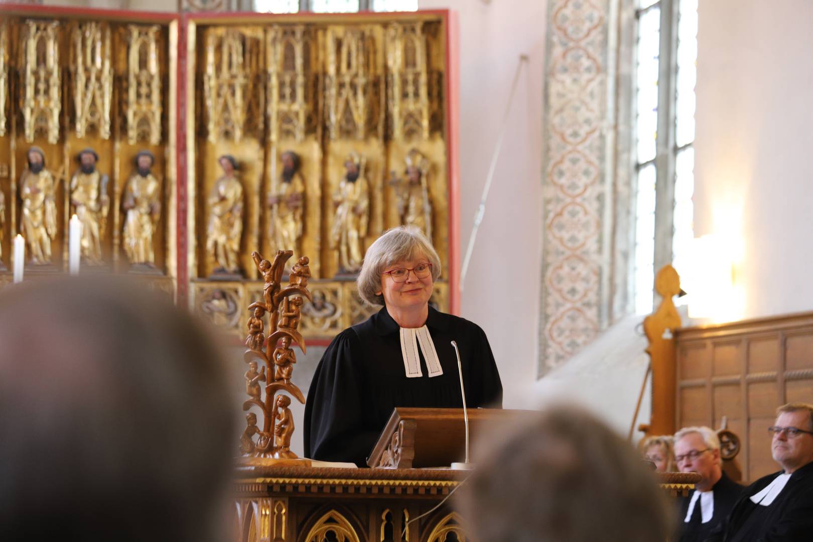 Verabschiedung von Pastorenehepaar Susanne und Wolfgang Richter in Gronau