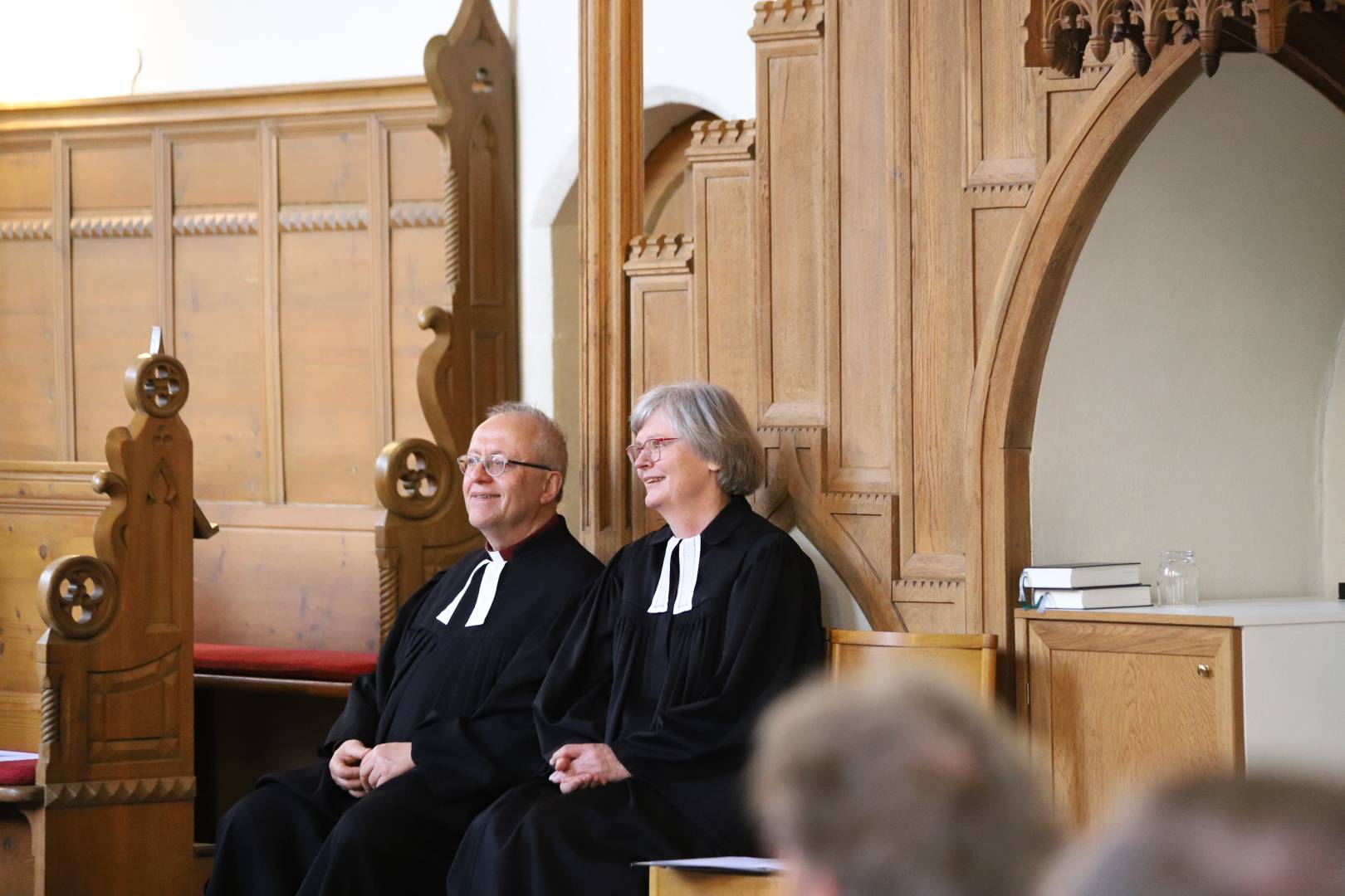 Verabschiedung von Pastorenehepaar Susanne und Wolfgang Richter in Gronau