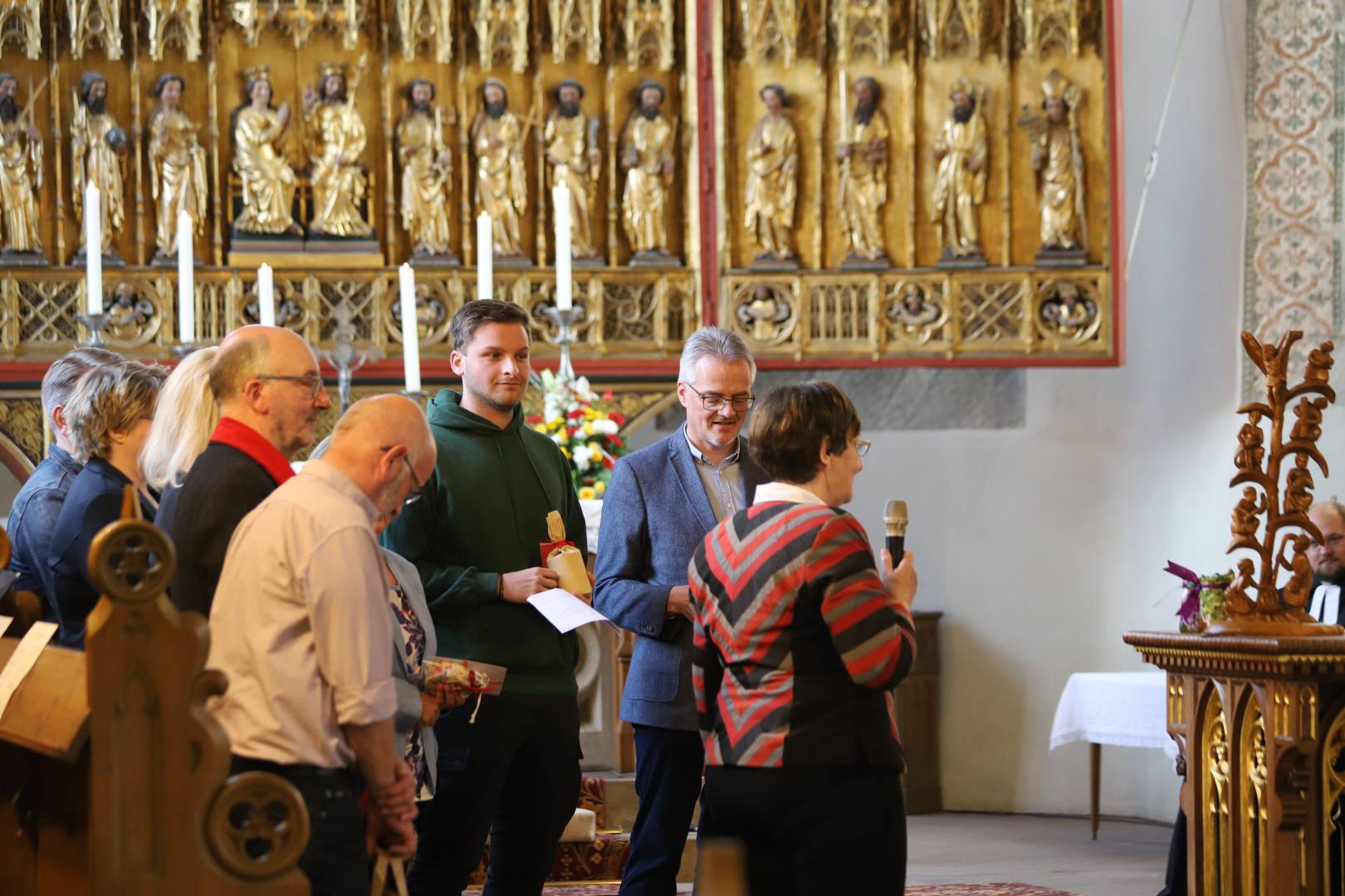 Verabschiedung von Pastorenehepaar Susanne und Wolfgang Richter in Gronau