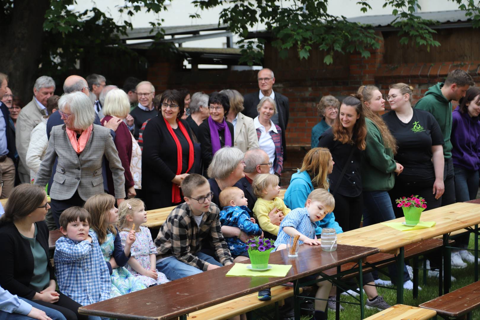 Verabschiedung von Pastorenehepaar Susanne und Wolfgang Richter in Gronau