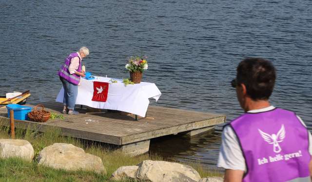 Tauffest am Humboldtsee