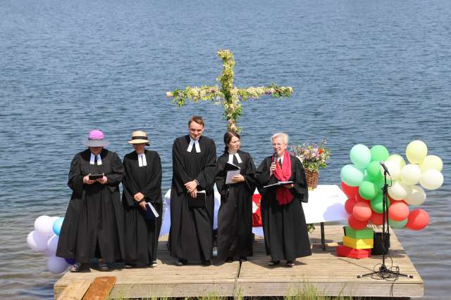 Tauffest am Humboldtsee