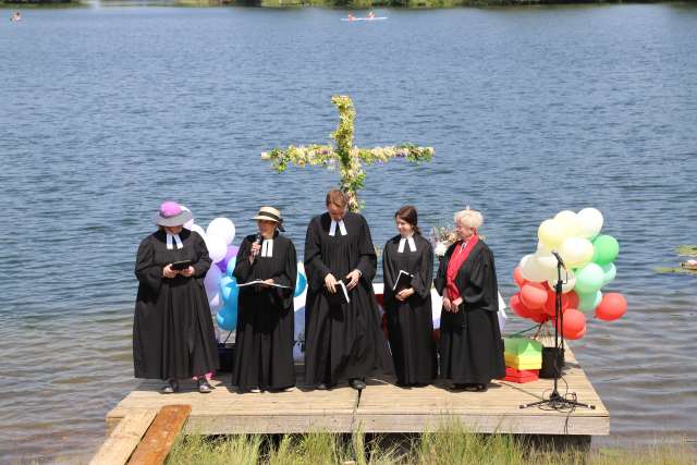 Tauffest am Humboldtsee