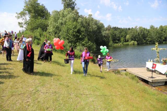 Tauffest am Humboldtsee