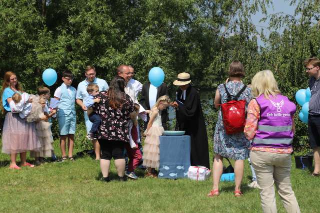 Tauffest am Humboldtsee