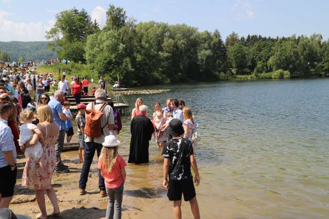 Tauffest am Humboldtsee