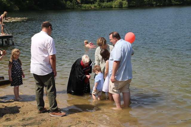 Tauffest am Humboldtsee