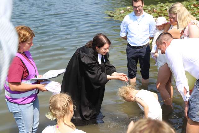 Tauffest am Humboldtsee