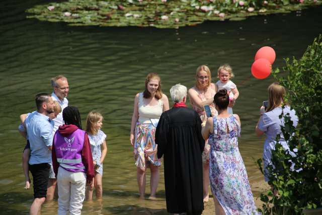 Tauffest am Humboldtsee