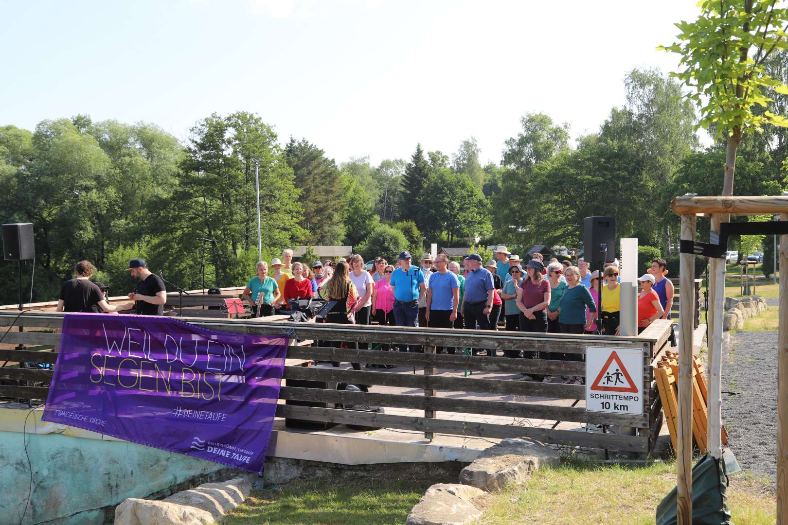 Tauffest am Humboldtsee