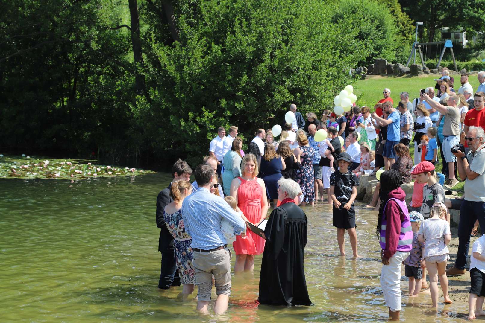 Tauffest am Humboldtsee