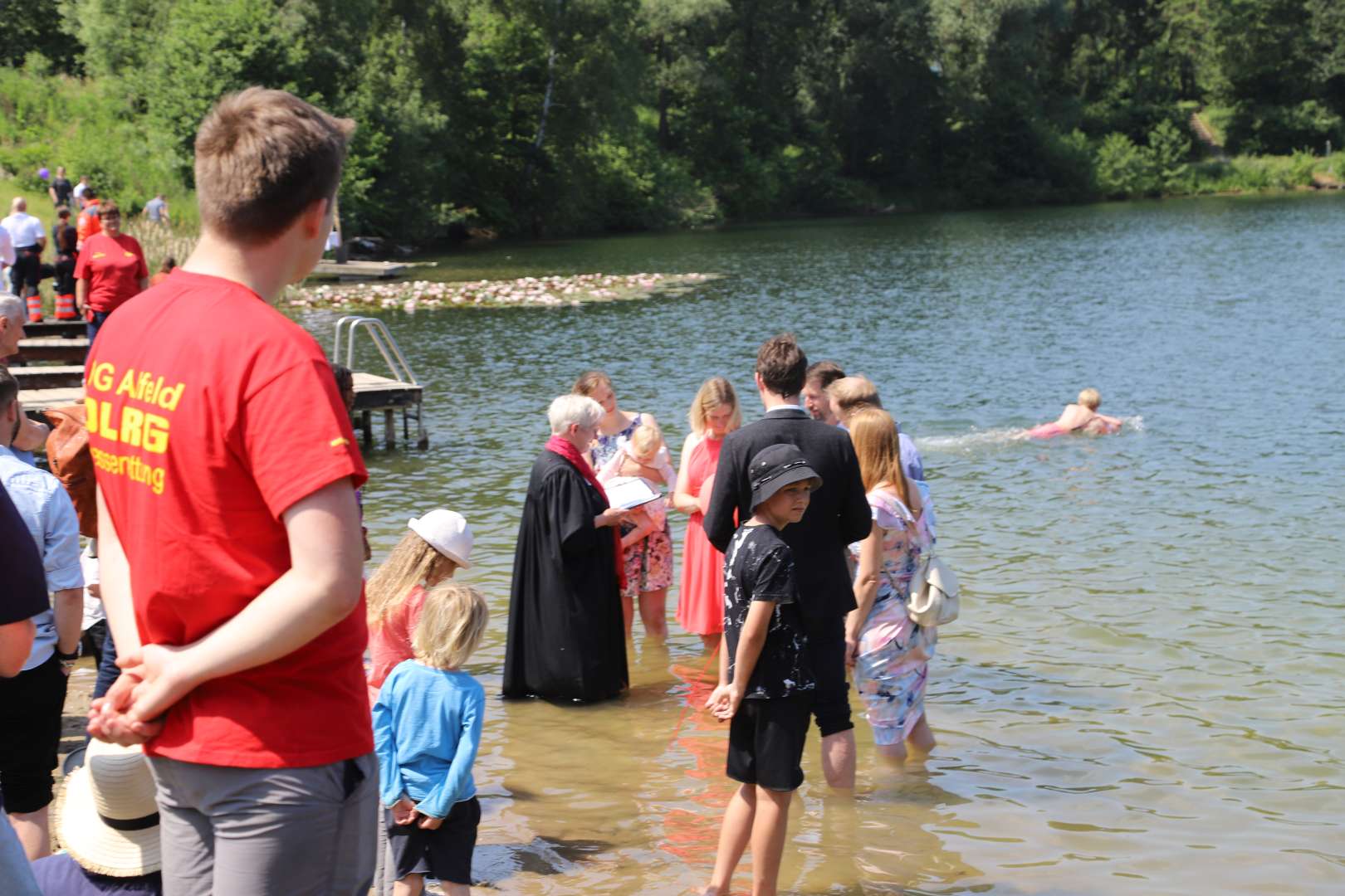 Tauffest am Humboldtsee