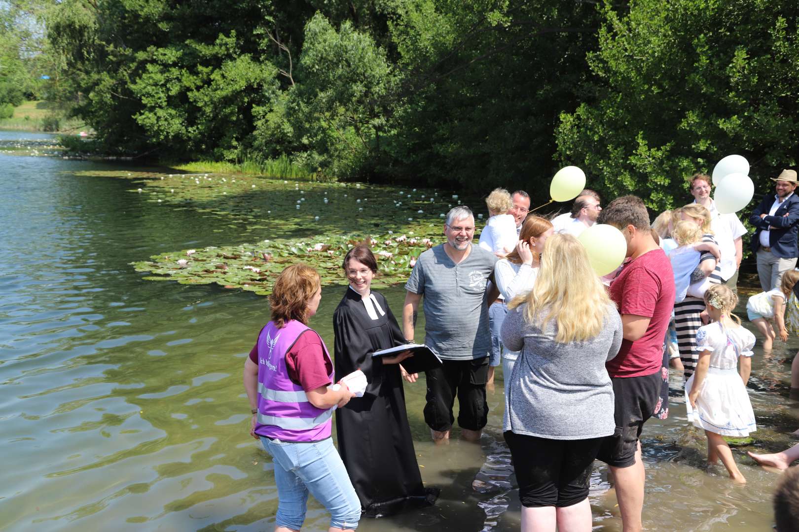 Tauffest am Humboldtsee