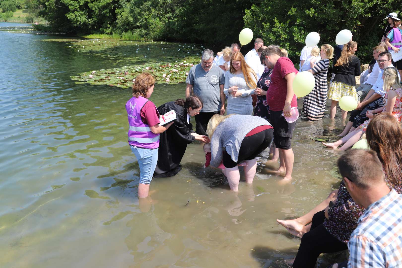 Tauffest am Humboldtsee