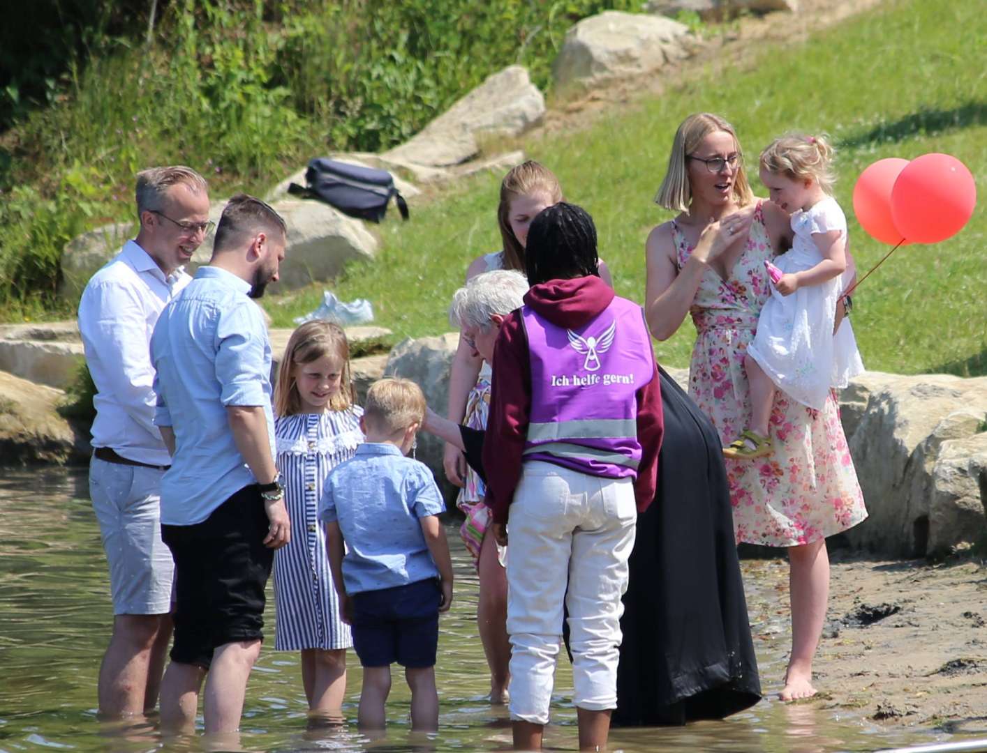 Tauffest am Humboldtsee