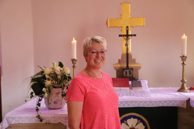 Petra Kirchner ist unsere neue Küsterin in der St. Maternuskapelle