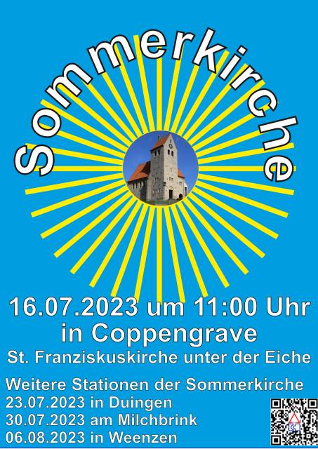 Nehmen Sie sich Zeit: Morgen ist Sommerkirche