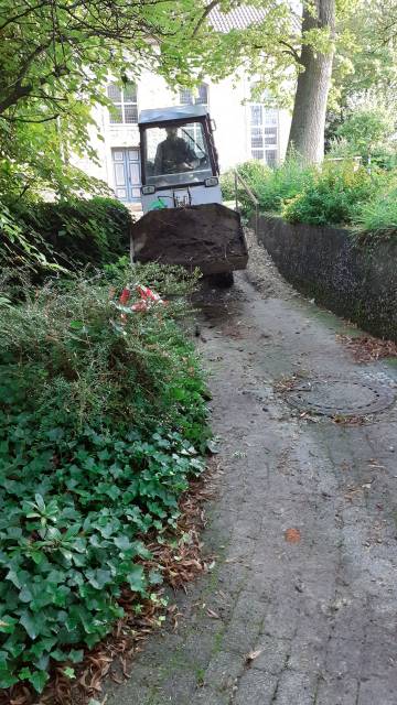 Baumaßnahme um die Katharinenkirche