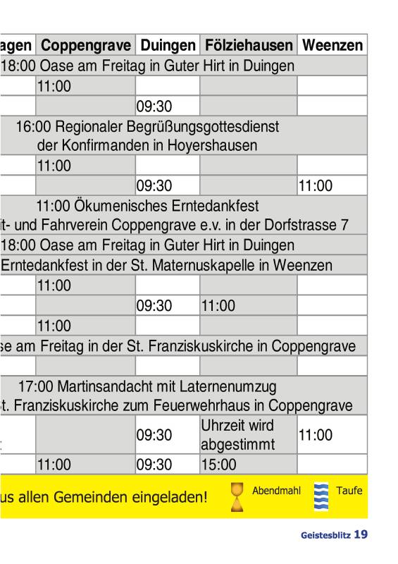 Gemeindebrief September 2023 - November 2023