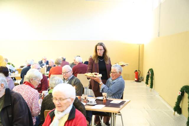 Weihnachtsfeier der Senioren in der Begegnungsstätte in Coppengrave