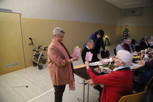 Weihnachtsfeier der Senioren in der Begegnungsstätte in Coppengrave