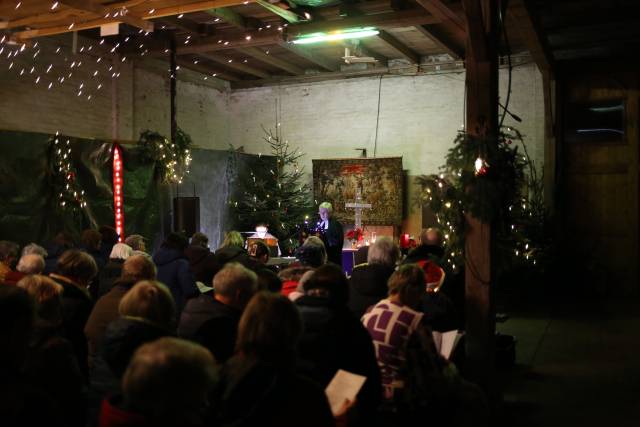 Bericht über den Scheunengottesdienst