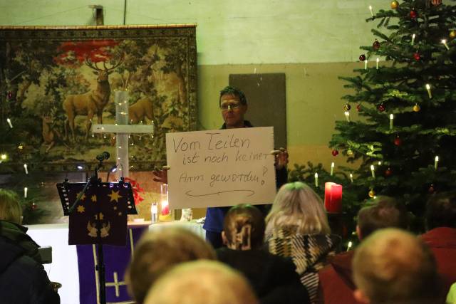 Bericht über den Scheunengottesdienst