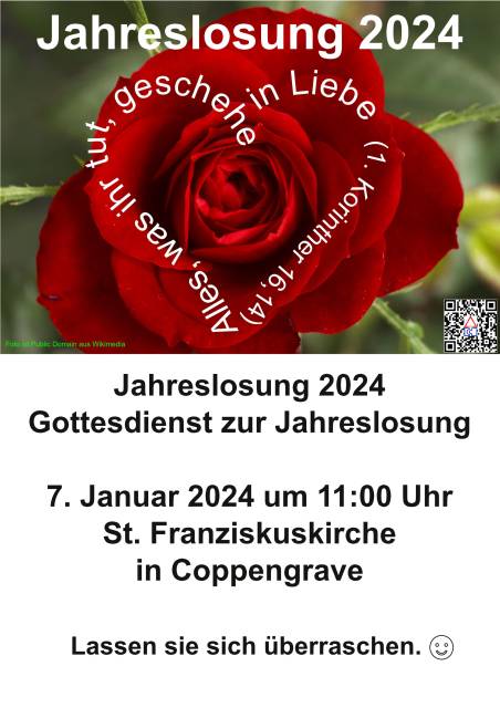 Gottesdienst zur Jahreslosung