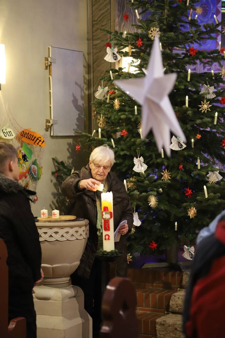 Erster Gottesdienst zur Jahreslosung in der St. Franziskuskirche