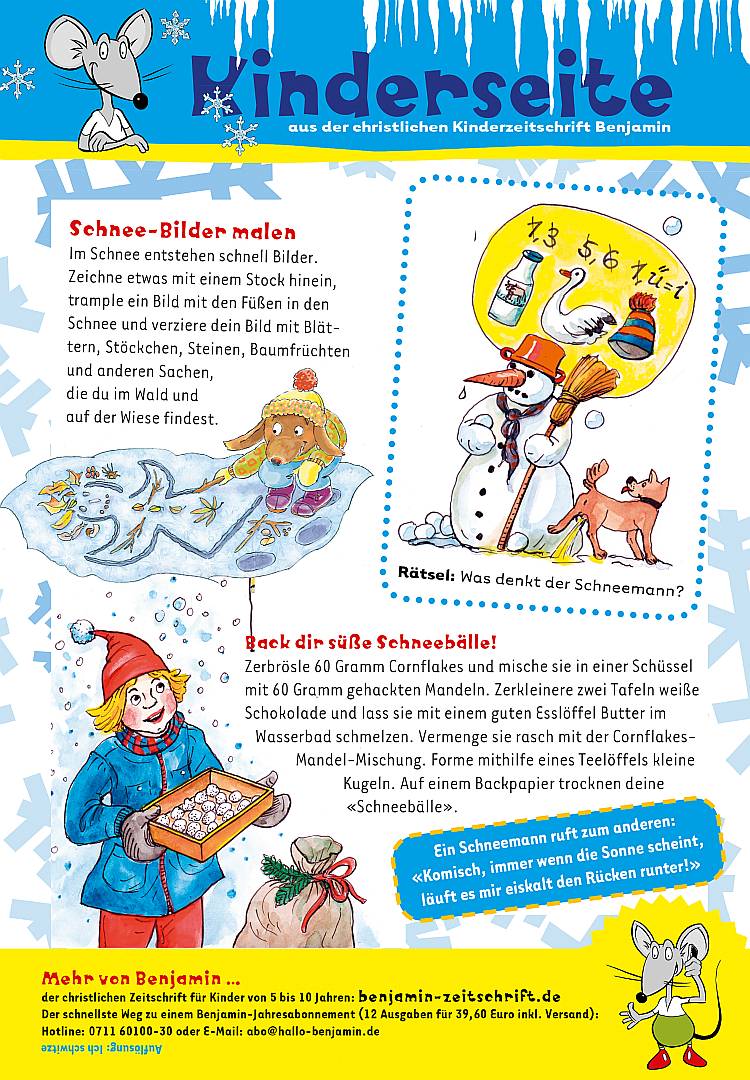 Kinderseite für Euch