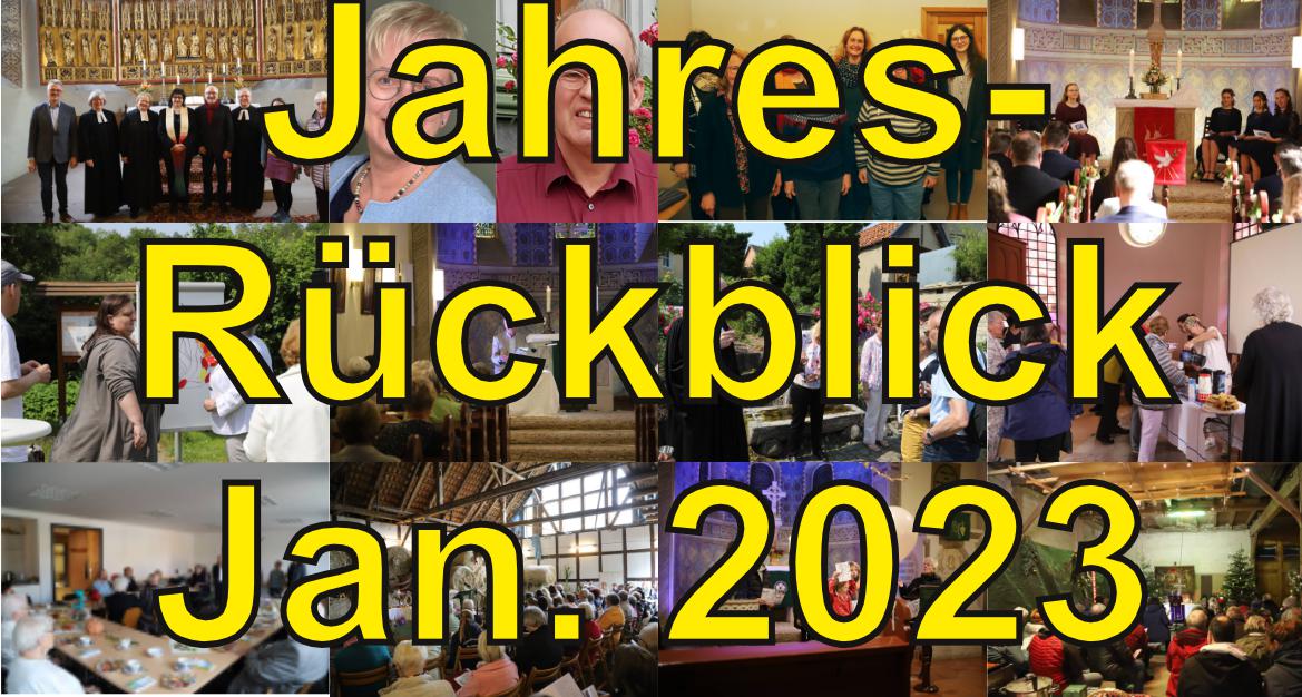 Jahresrückblick Januar 2023